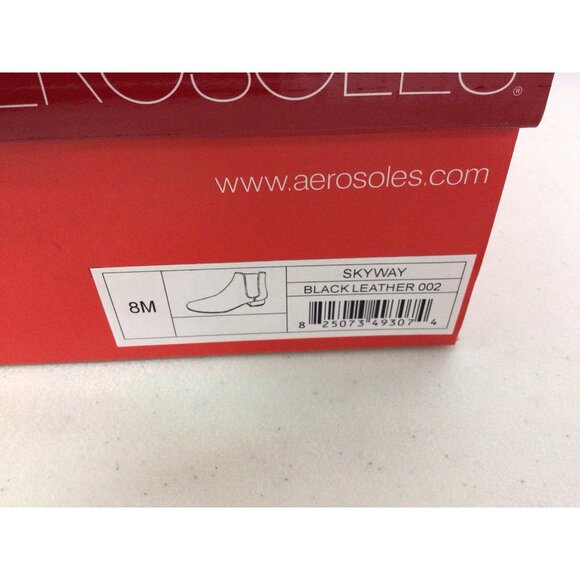 Aerosoles Leather Chelsea Ankle Boots Womens 8 - Picture 2 of 9